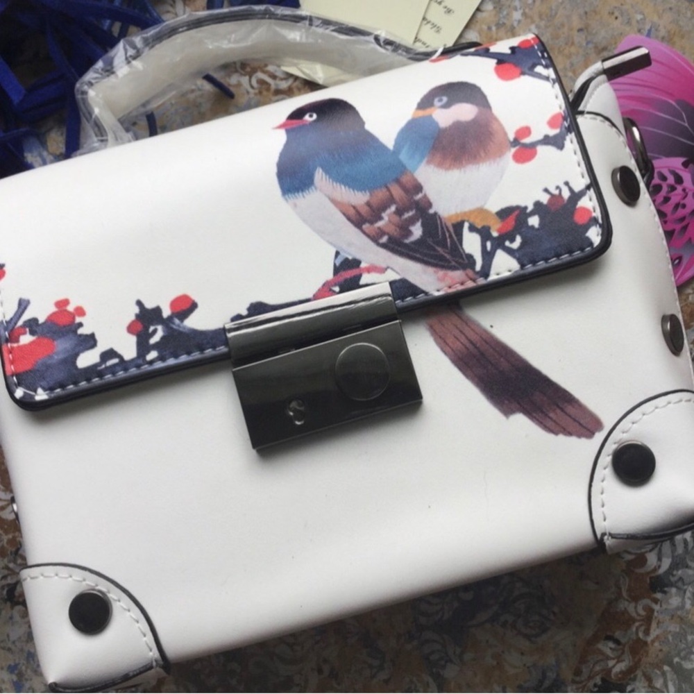 BIRD FLOWER (RARE) SATCHEL - Picture 2 of 14